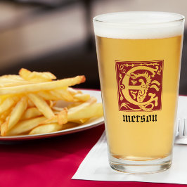 Mythische Kreaturen des 16. Jahrhunderts Dekorativ Glas