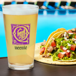 Mythische Kreaturen des 16. Jahrhunderts Dekorativ Glas