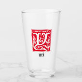 Mythische Kreaturen des 16. Jahrhunderts Dekorativ Glas (Vorderseite)