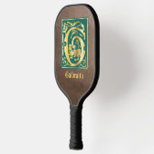 Mythische Kreaturen des 16. Jahrhunderts Dekorativ Pickleball Schläger (Links)