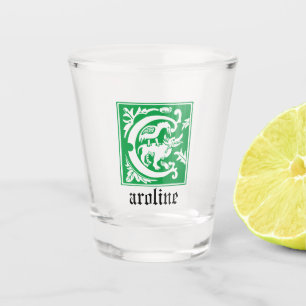 Mythische Kreaturen des 16. Jahrhunderts Dekorativ Schnapsglas