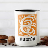 Mythische Kreaturen des 16. Jahrhunderts Dekorativ Tasse