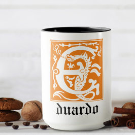 Mythische Kreaturen des 16. Jahrhunderts Dekorativ Tasse