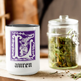 Mythische Kreaturen des 16. Jahrhunderts Dekorativ Tasse