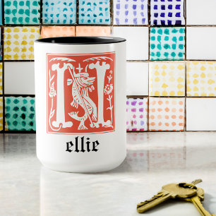 Mythische Kreaturen des 16. Jahrhunderts Dekorativ Tasse