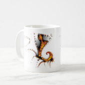 MYTHISCHE KREATUREN KAFFEETASSE (Vorderseite Links)