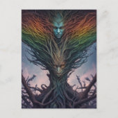 Mythische Kreaturenwächter Postkarte (Vorderseite)