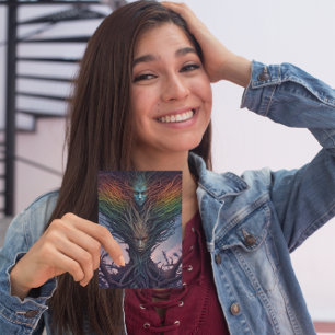 Mythische Kreaturenwächter Postkarte