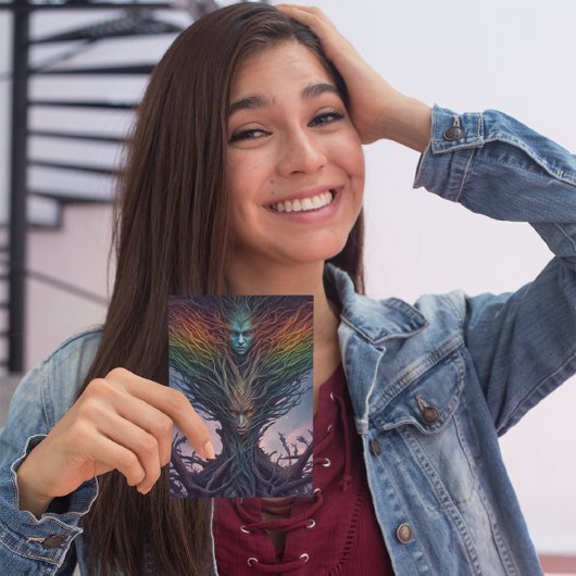 Mythische Kreaturenwächter Postkarte