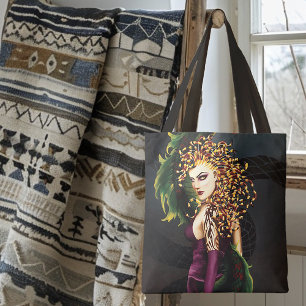Mythische Medusa Griechische Mythologie Schlange G Tasche