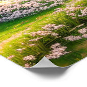 Mythische Oase im Wald Poster (Ecke)