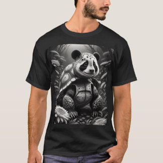Mythische Panda Tortoise-Kreatur T-Shirt