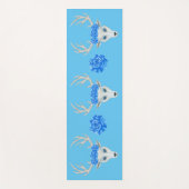 Mythische Rose von Weißen Hirschen Yogamatte (Vorderseite)