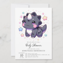 Mythische Simple Dinosaur Baby Dusche