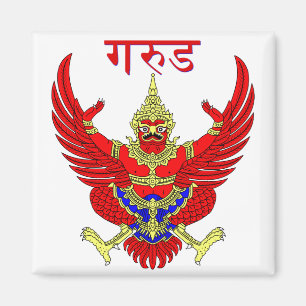 Mythische thailändische Zahl Magnet