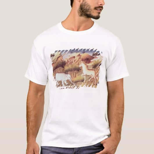 Mythische Tiere in der Wildnis T-Shirt (Vorderseite)