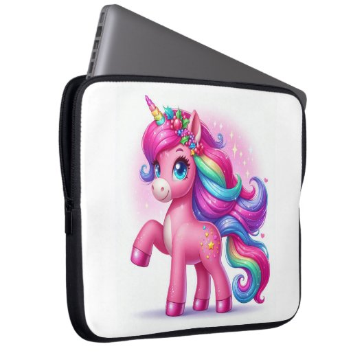 Mythische Unicorn Elektronische Bag Laptopschutzhülle (Vorne Rechts)