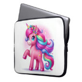Mythische Unicorn Elektronische Bag Laptopschutzhülle (Vorderseite Links)