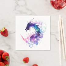 Mythische Whimsical Kids Dragon Geburtstag