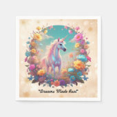 "Mythische Wiese Bliss" Serviette (Vorderseite)