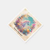 "Mythische Wiese Bliss" Serviette (Ecke)