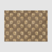 Mythischer Drache aus Gold Seidenpapier (Vorderseite)