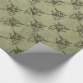 Mythischer Drache Geschenkpapier (Ecke)