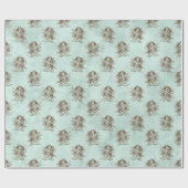 Mythischer Drache Geschenkpapier (Flach)