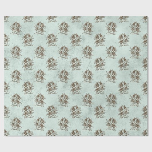 Mythischer Drache Geschenkpapier (Flach)