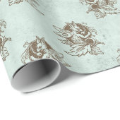 Mythischer Drache Geschenkpapier (Rolleneckpunkt)