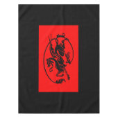 Mythischer Drache, Jahr des Drachendesigns Tischdecke (Vorderseite)