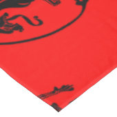 Mythischer Drache, Jahr des Drachendesigns Tischdecke (Schrägansicht)