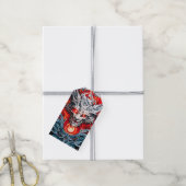 Mythischer Drachenkopf Geschenkanhänger (Mit Garn)