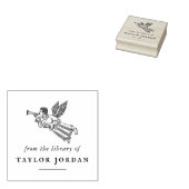 Mythischer Engel Als Bibliotheksstempel Gummistempel (Stempel)