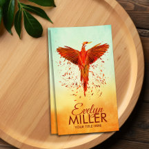 Mythischer Feuer steigender Phoenixvogel