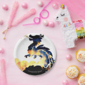 Mythischer Fun Dragon zum Geburtstag Pappteller (Party)