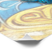 Mythischer Hirsch Poster (Ecke)