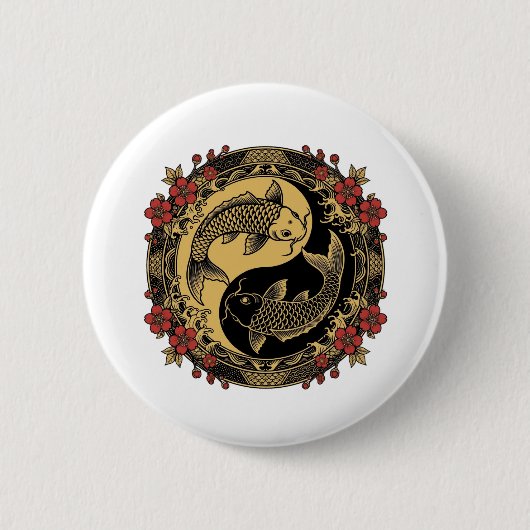 Mythischer kaiserlicher chinesischer Drachenrelief Button (Vorderseite)