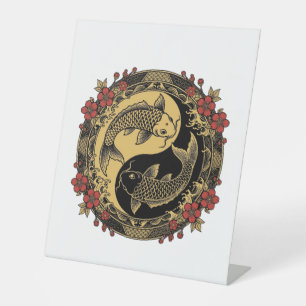 Mythischer kaiserlicher chinesischer Drachenrelief Sockelschild