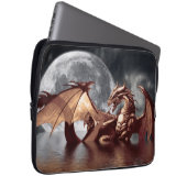 Mythischer Laptop-Sieb von Dragon & Moon Fantasy Laptopschutzhülle (Vorne Rechts)