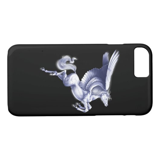 Mythischer Pegasus Case-Mate iPhone Hülle (Rückseite (Horizontal))