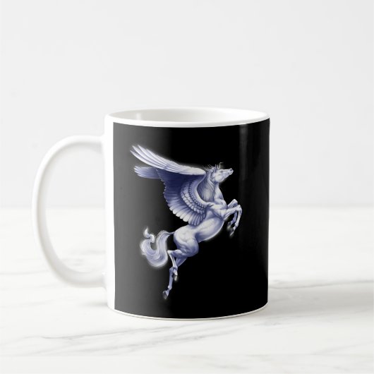 Mythischer Pegasus Kaffeetasse (Links)
