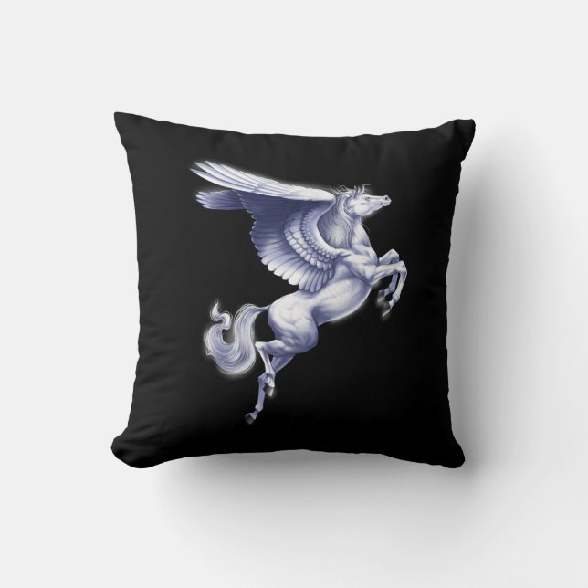 Mythischer Pegasus Kissen (Vorderseite)