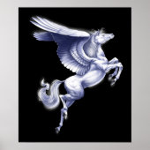 Mythischer Pegasus Poster (Vorne)