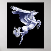 Mythischer Pegasus Poster (Vorne)