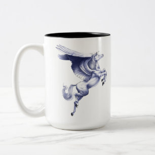 Mythischer Pegasus Zweifarbige Tasse
