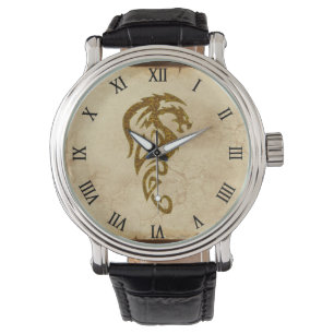Mythischer Stammesdrache, Jahr des Drachendesigns Armbanduhr