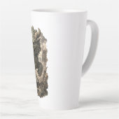 Mythischer Steinwächter Fantasy-Aufkleber Milchtasse (Rechte Ecke)