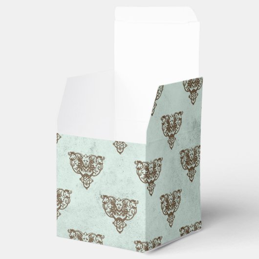 Mythischer Vintager Drache Geschenkschachtel (Geöffnet)