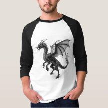 Mythischer Wächter: Drachen-Silhouette